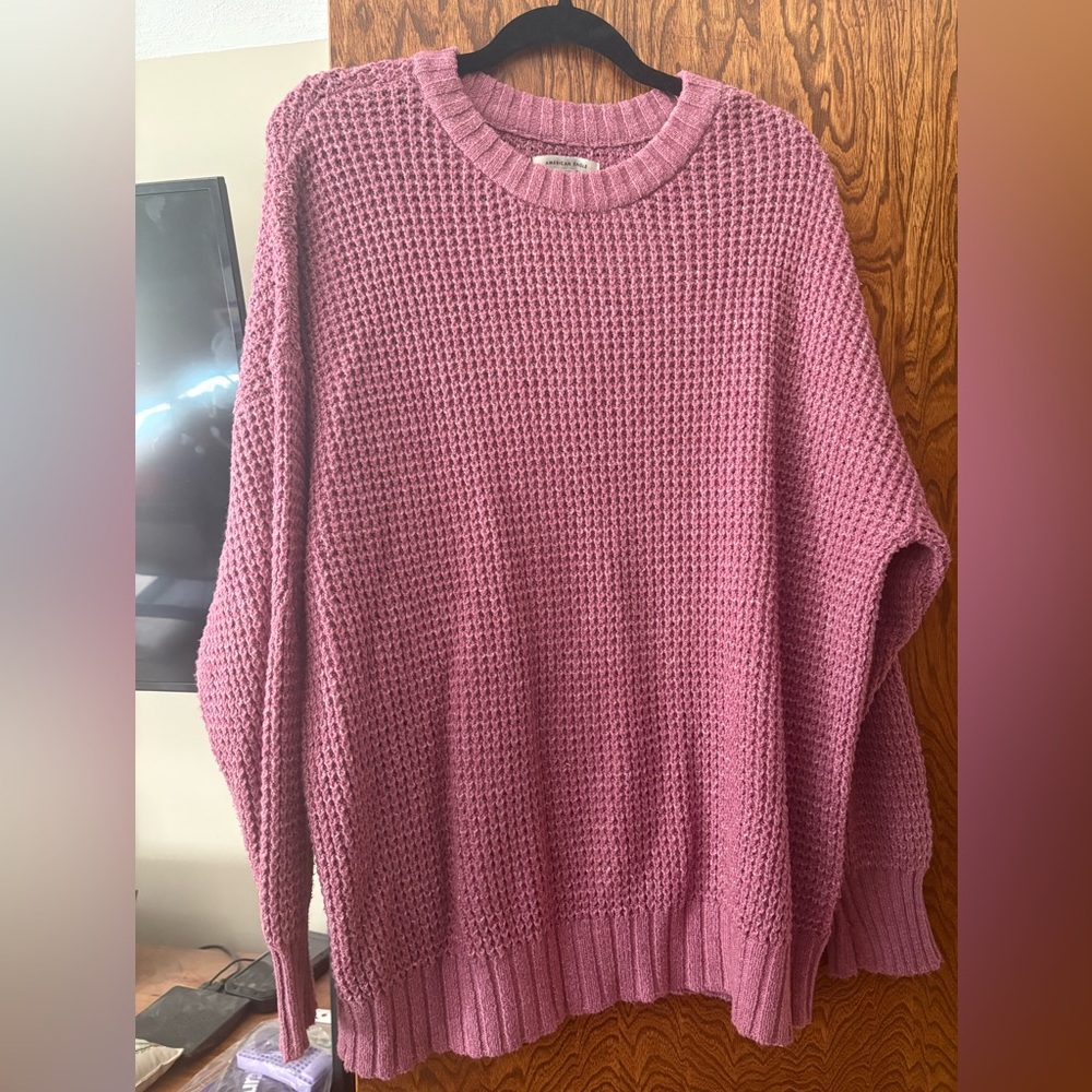 American eagle oversized knit sweater